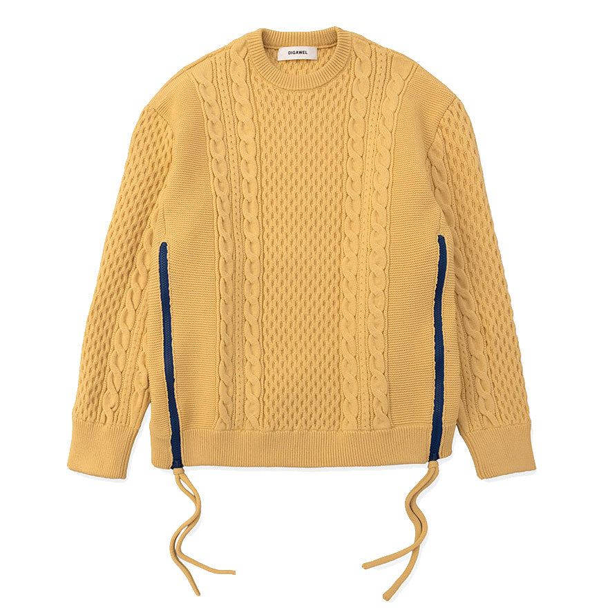 Side zip sweater