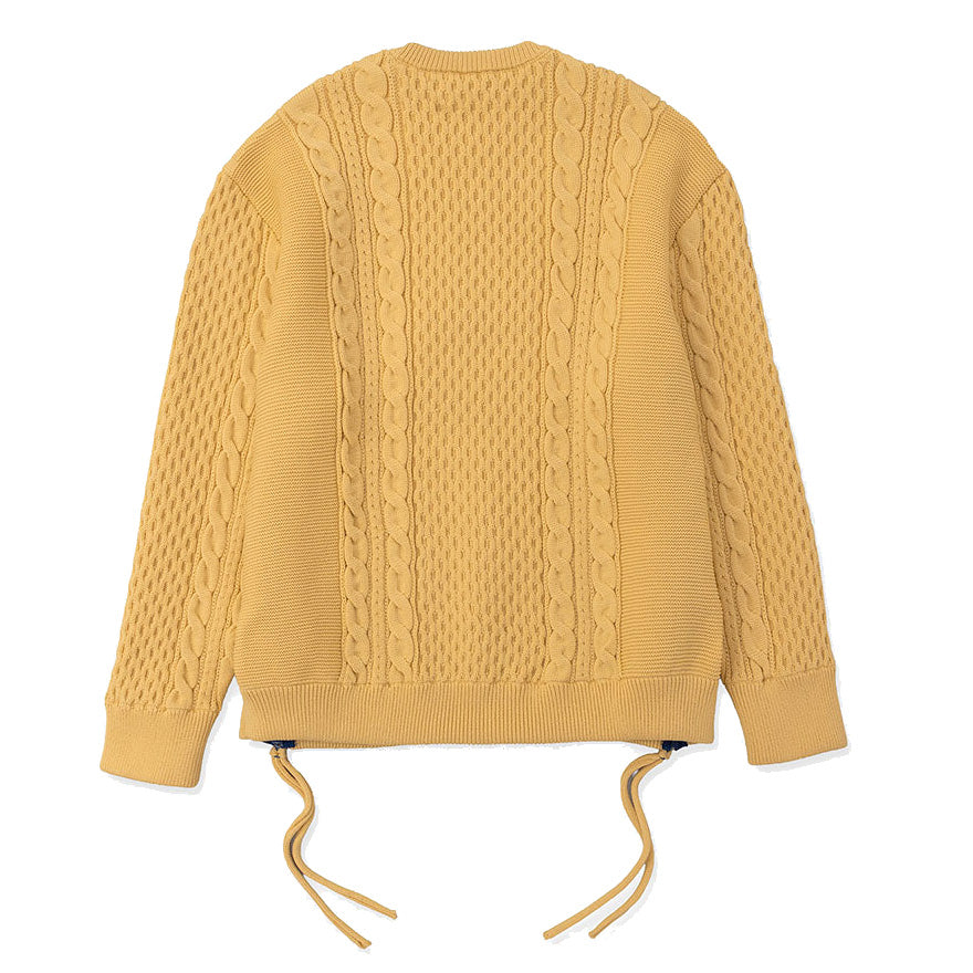 Side zip sweater