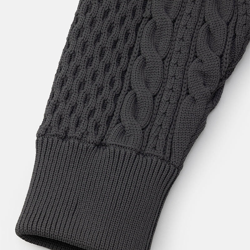 Side zip sweater