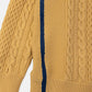 Side zip sweater