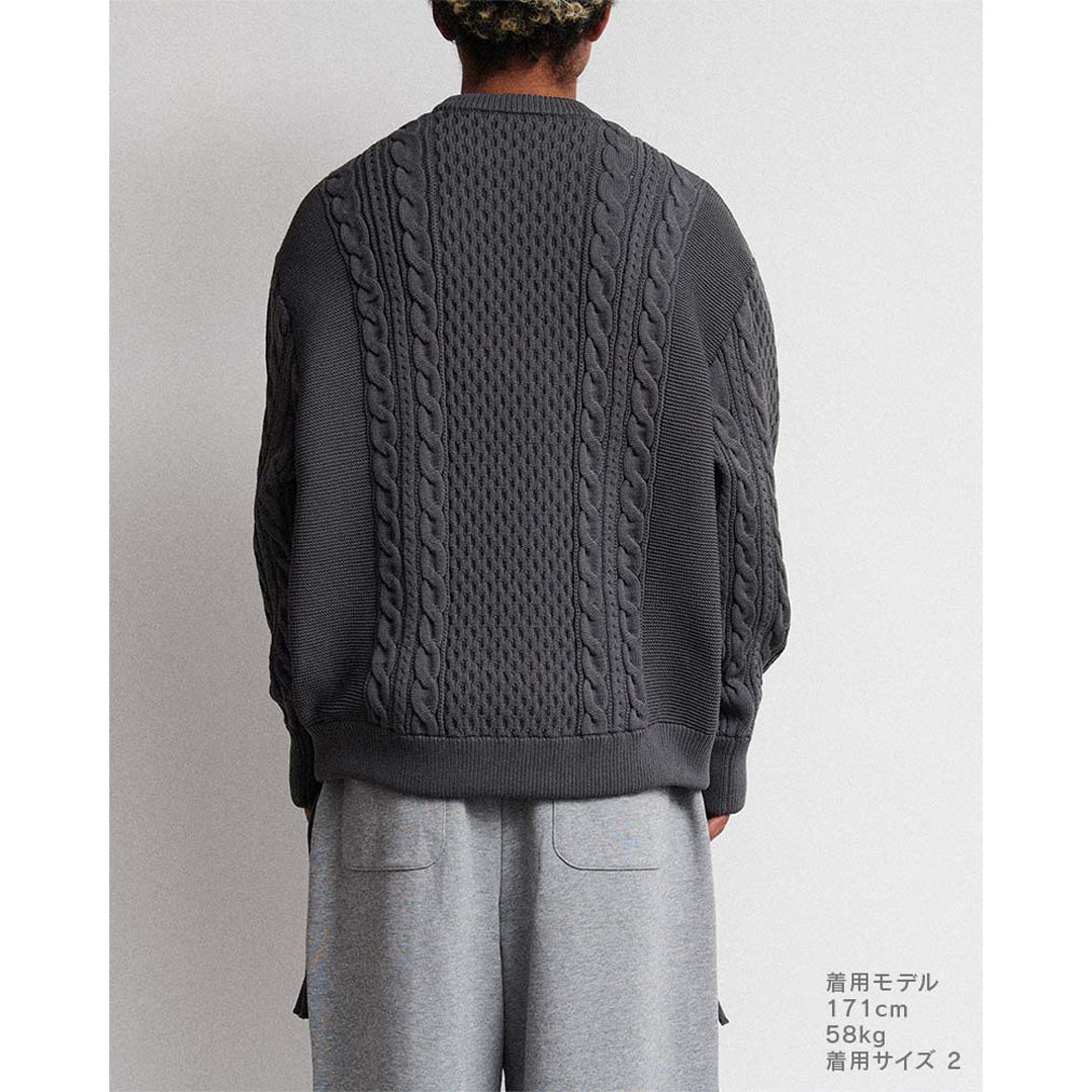 Side zip sweater