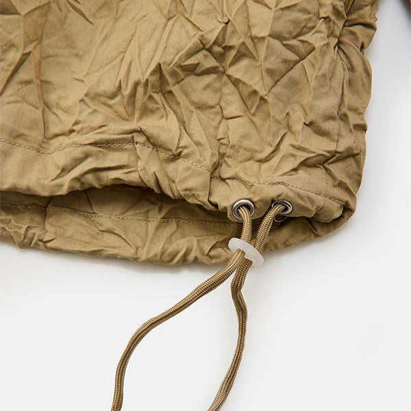 Half zip hoodie (crease finish)