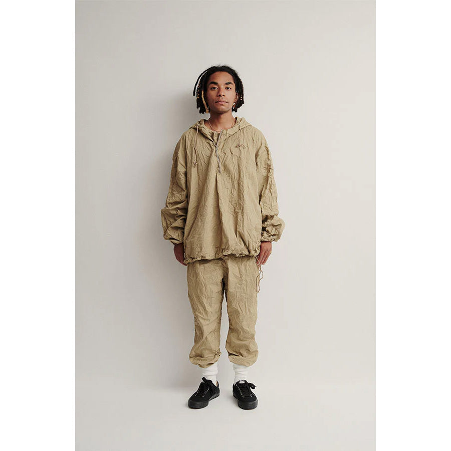Half zip hoodie (crease finish)