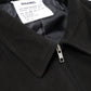 Goat suede zip up blouson