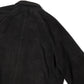 Goat suede zip up blouson