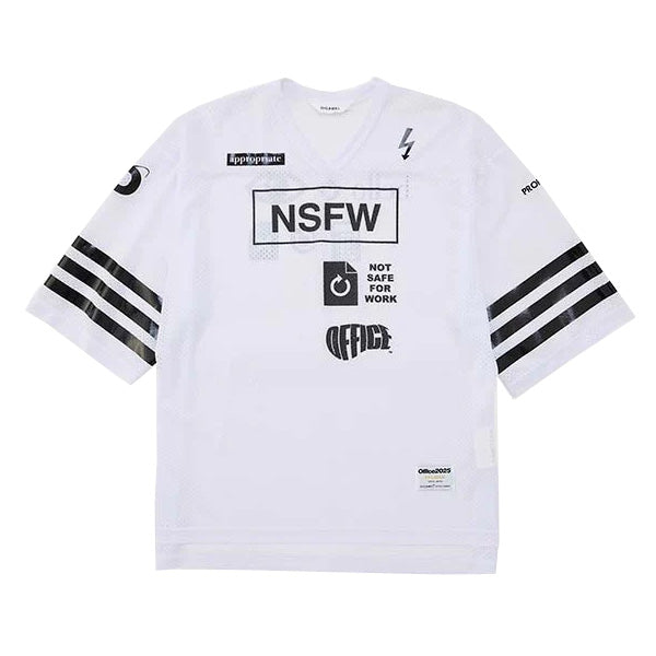 Mesh football T-shirt