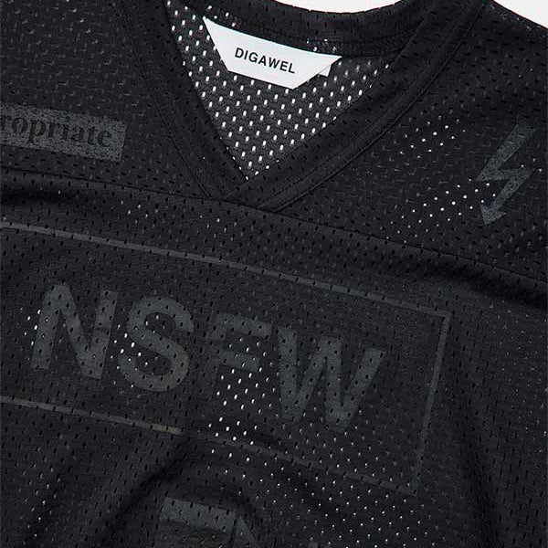Mesh football T-shirt