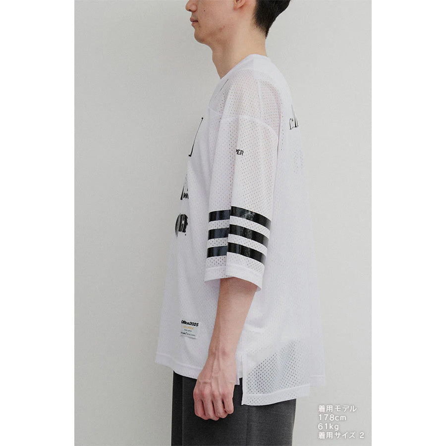 Mesh football T-shirt