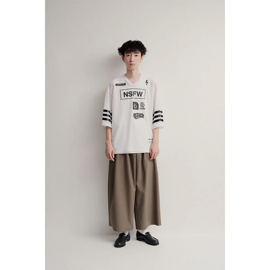 Mesh football T-shirt