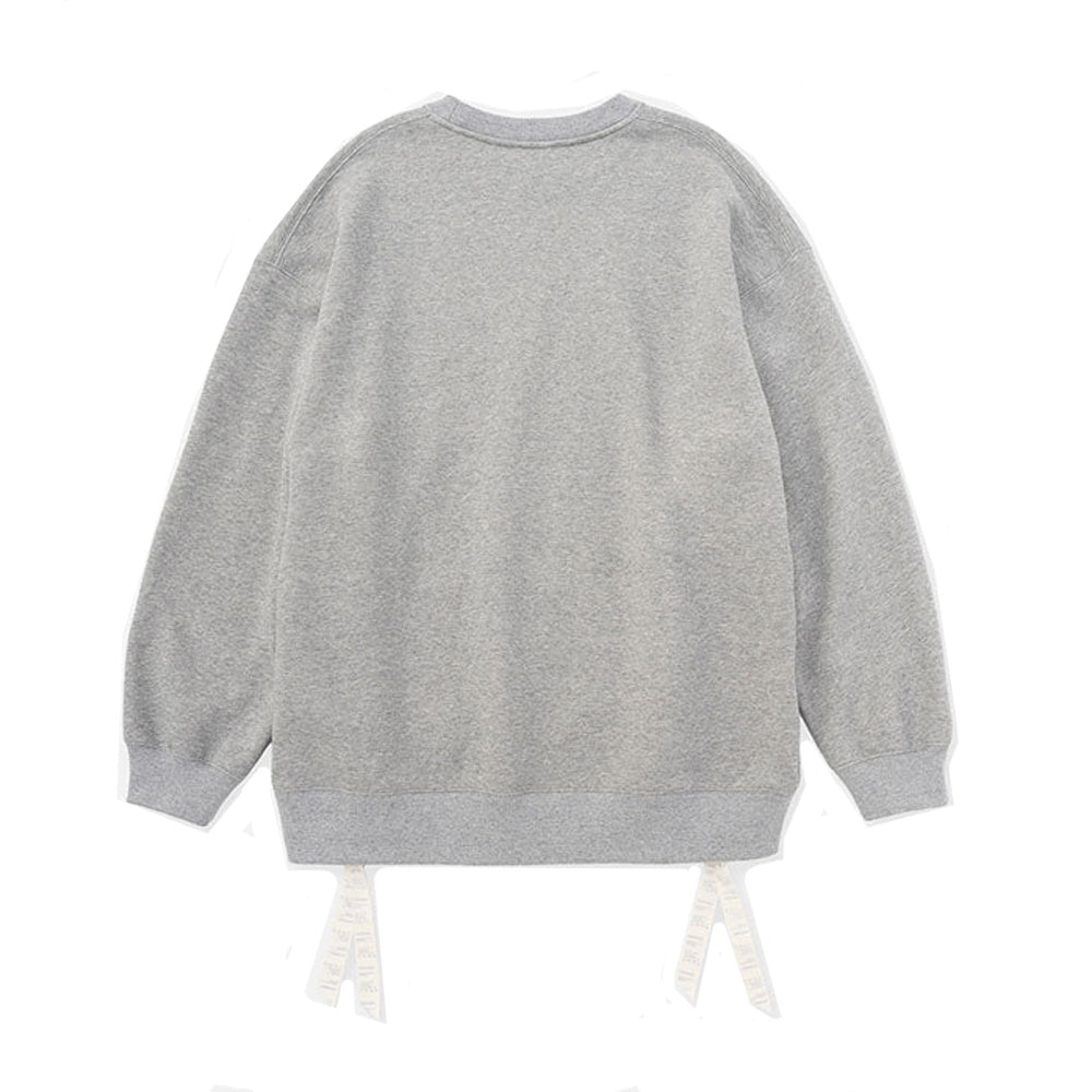 Side zip sweatshirt