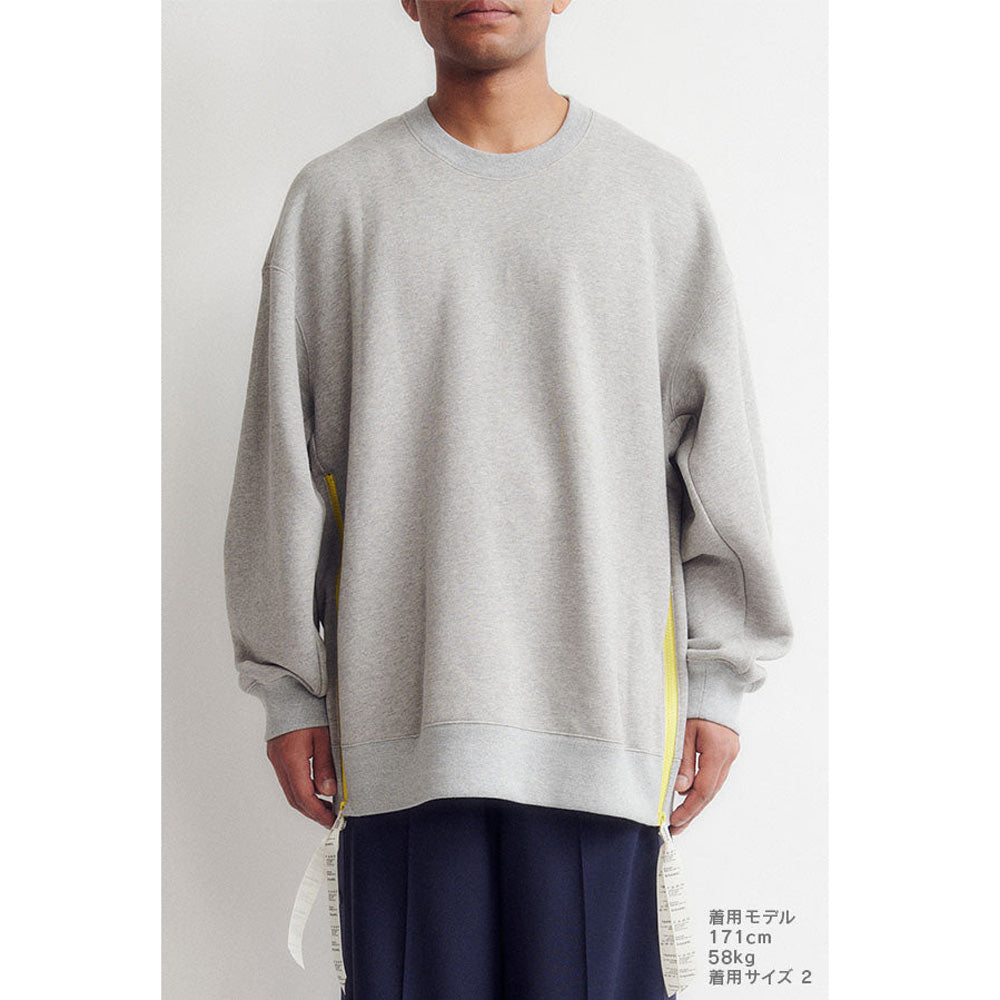 DIGAWEL Side zip sweatshirt (DWYB040) | DIGAWEL / Tops (MEN