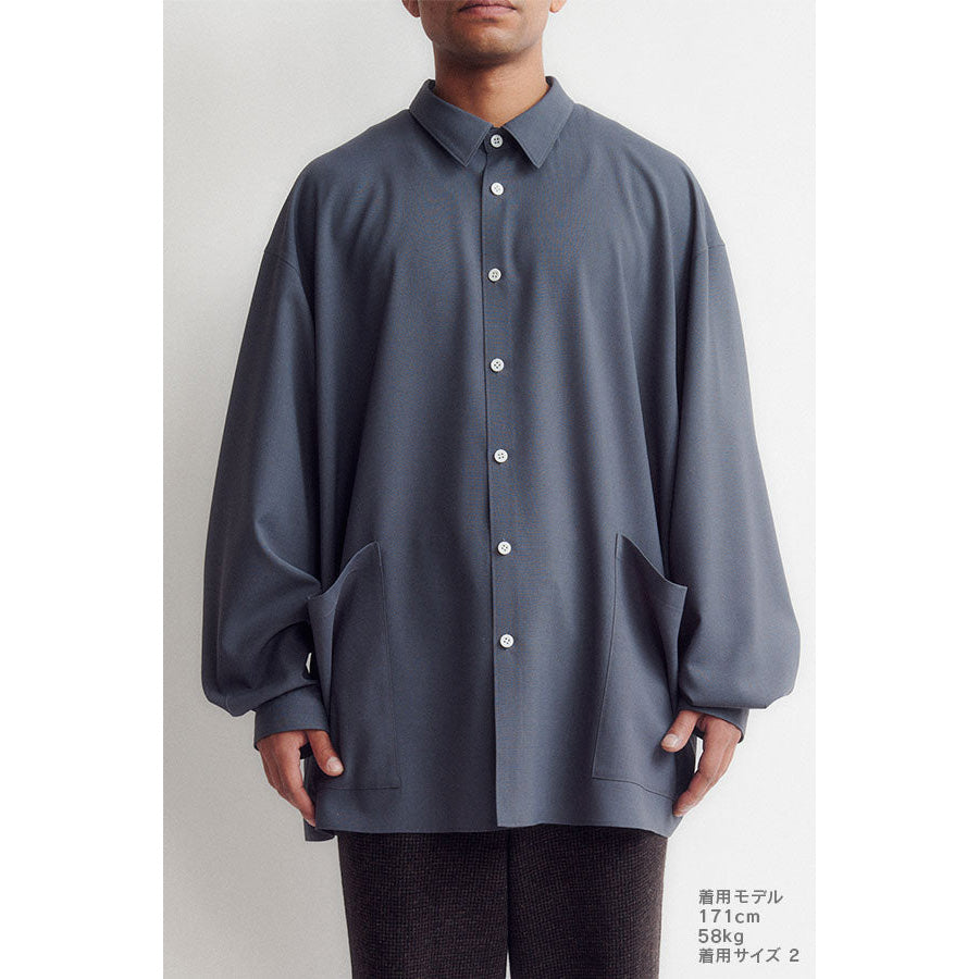 Side pocket L/S shirt