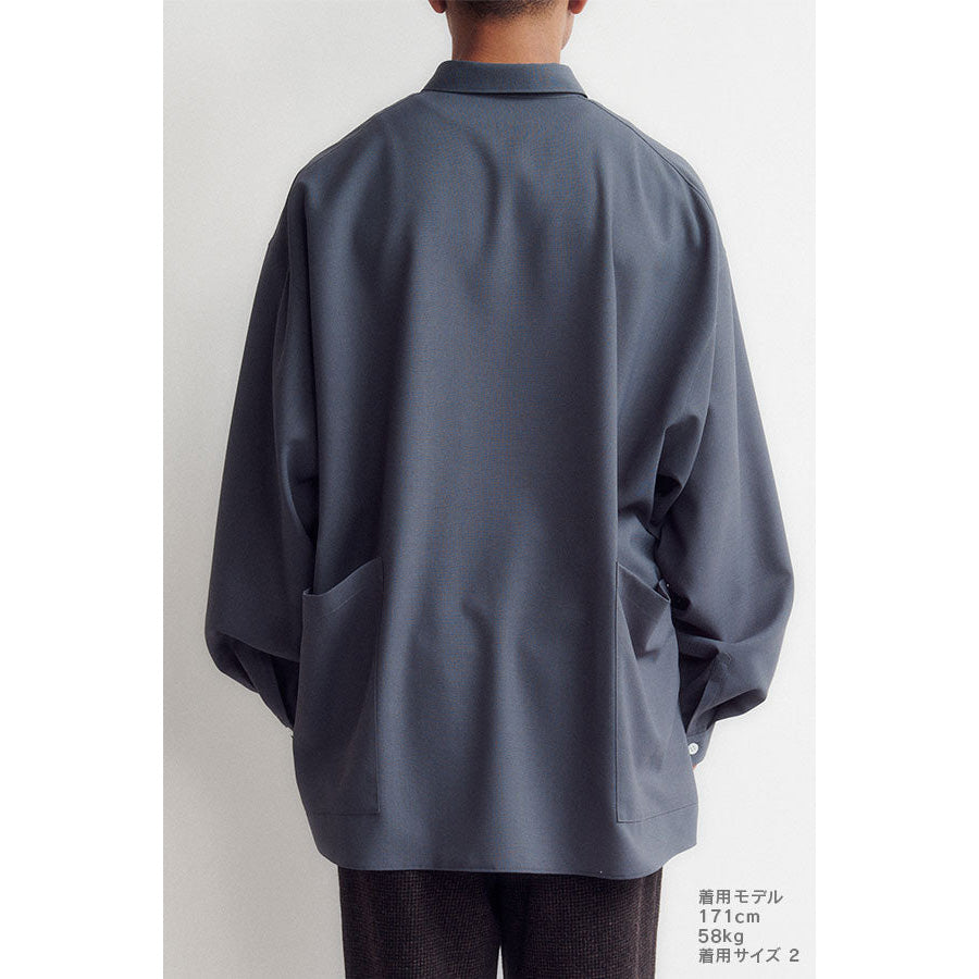 Side pocket L/S shirt
