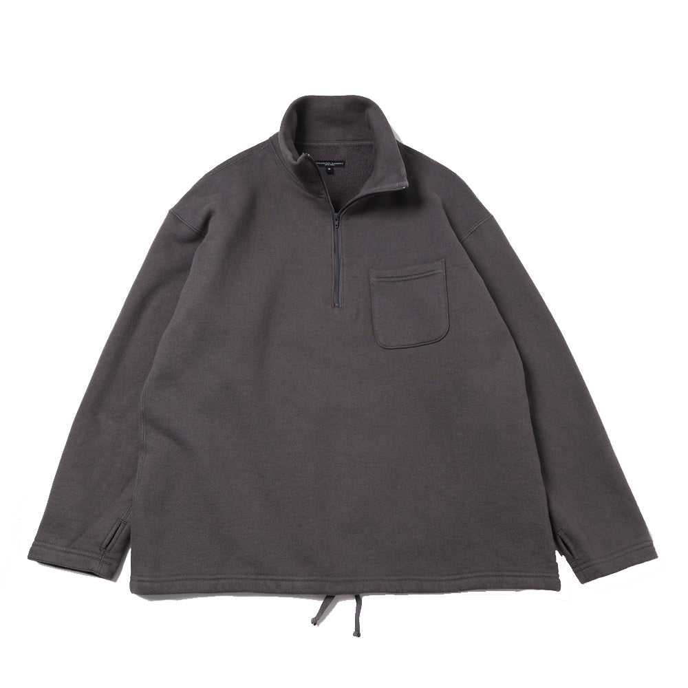 Zip Mock Neck - 12oz Cotton Fleece