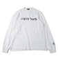 Printed Cross Crew Neck L/S T-shirt - NY