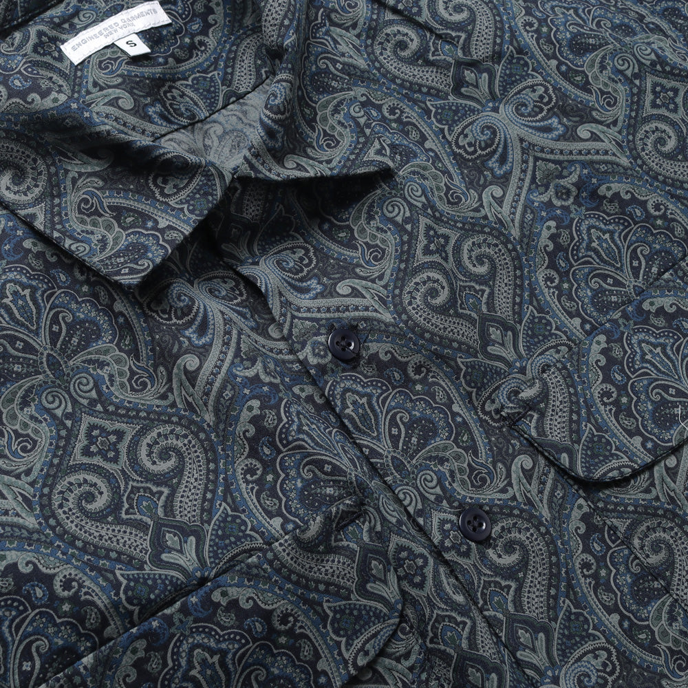 Classic Shirt - Cotton Paisley Print