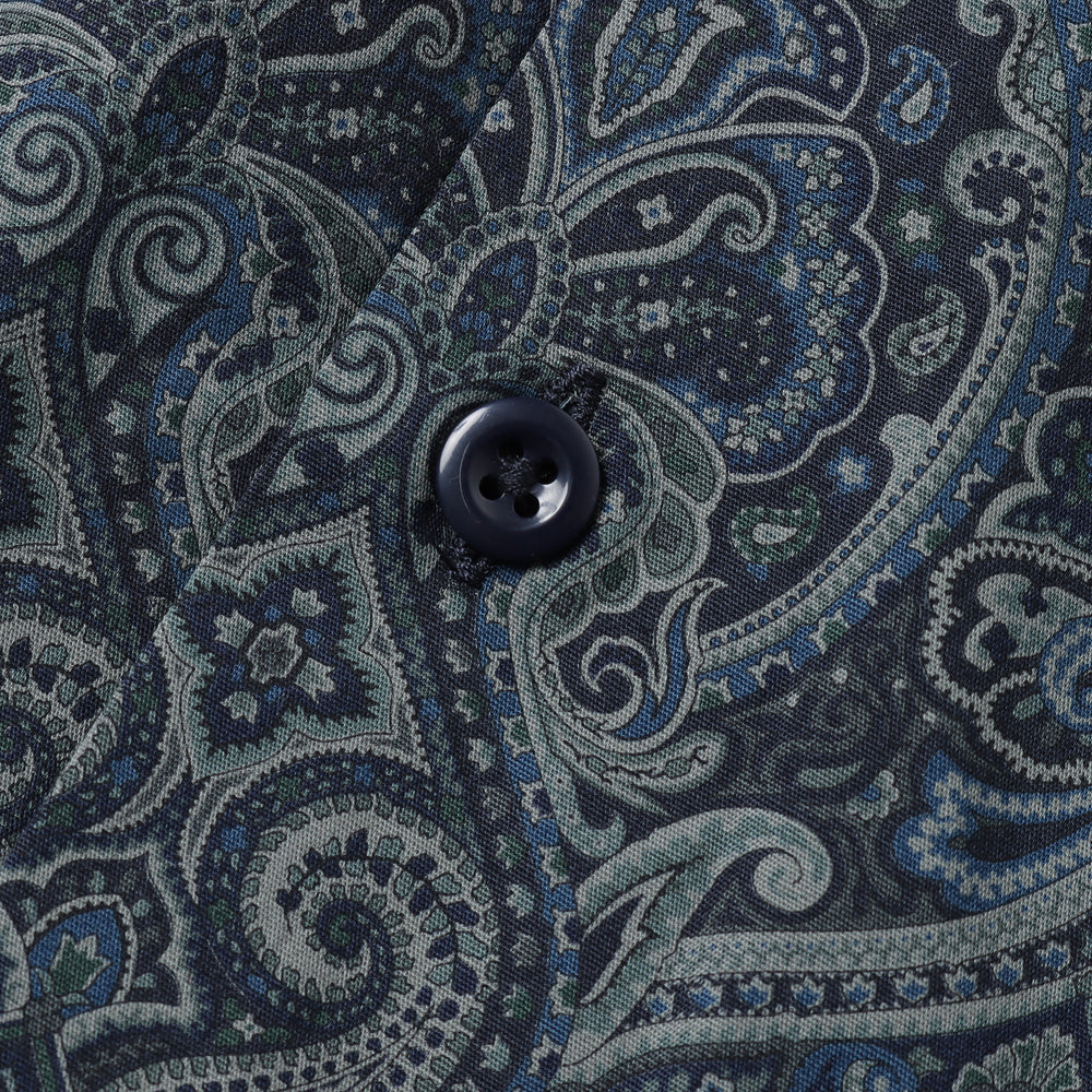 Classic Shirt - Cotton Paisley Print