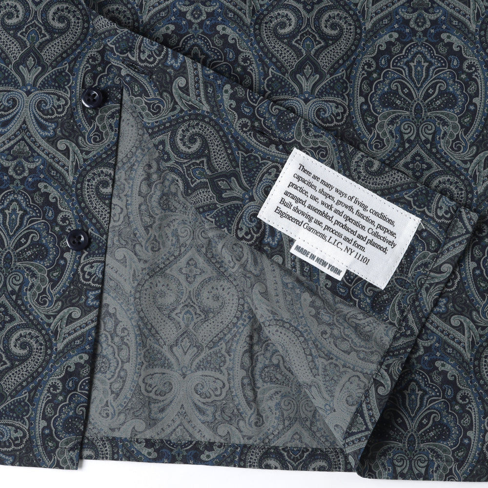 Classic Shirt - Cotton Paisley Print