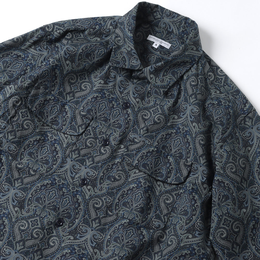 Classic Shirt - Cotton Paisley Print