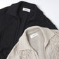 Linen V-neck knit
