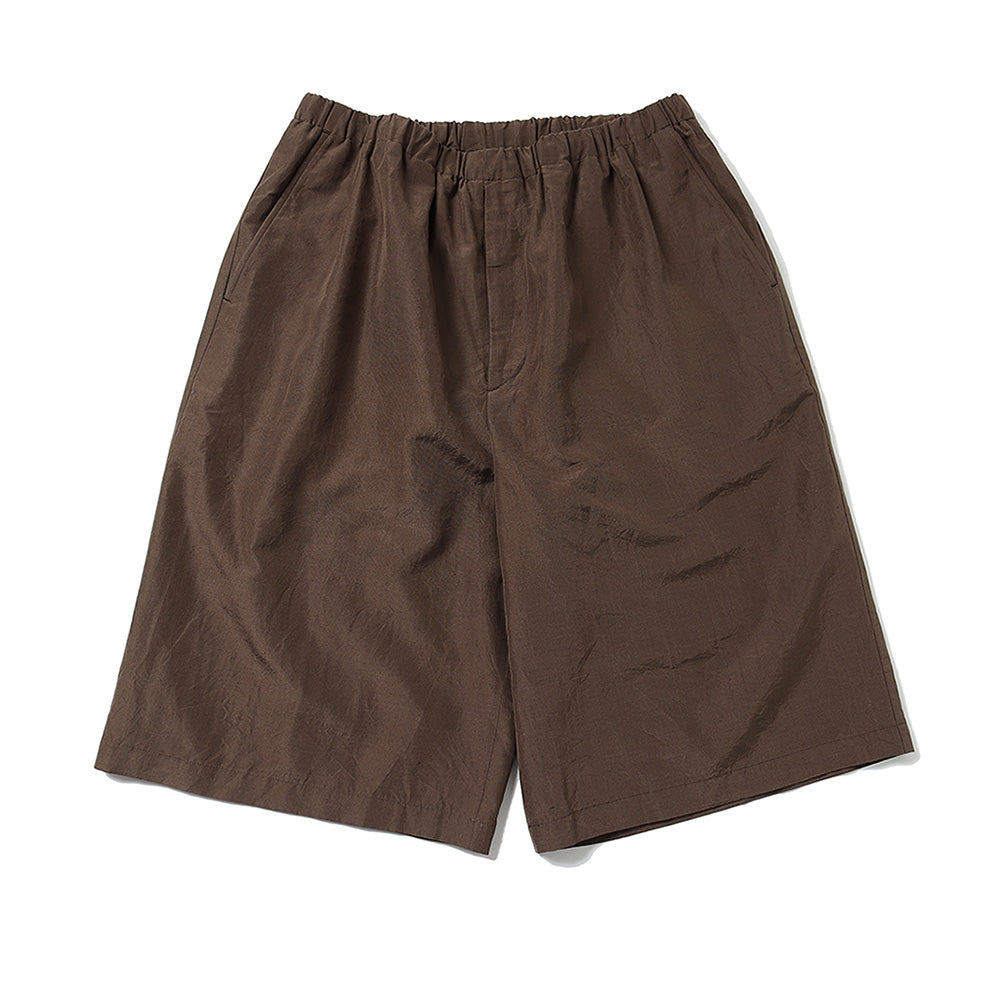 Silk Linen Easy Half Pants