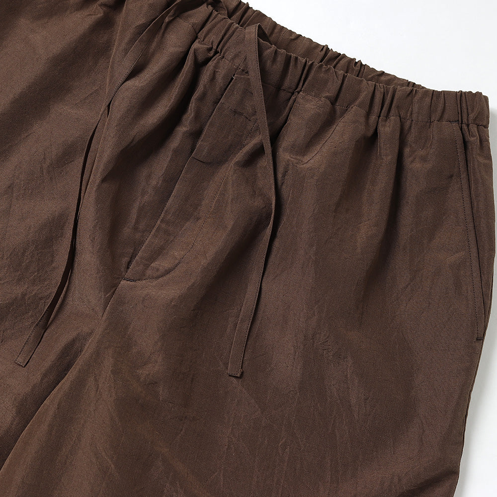Silk Linen Easy Half Pants