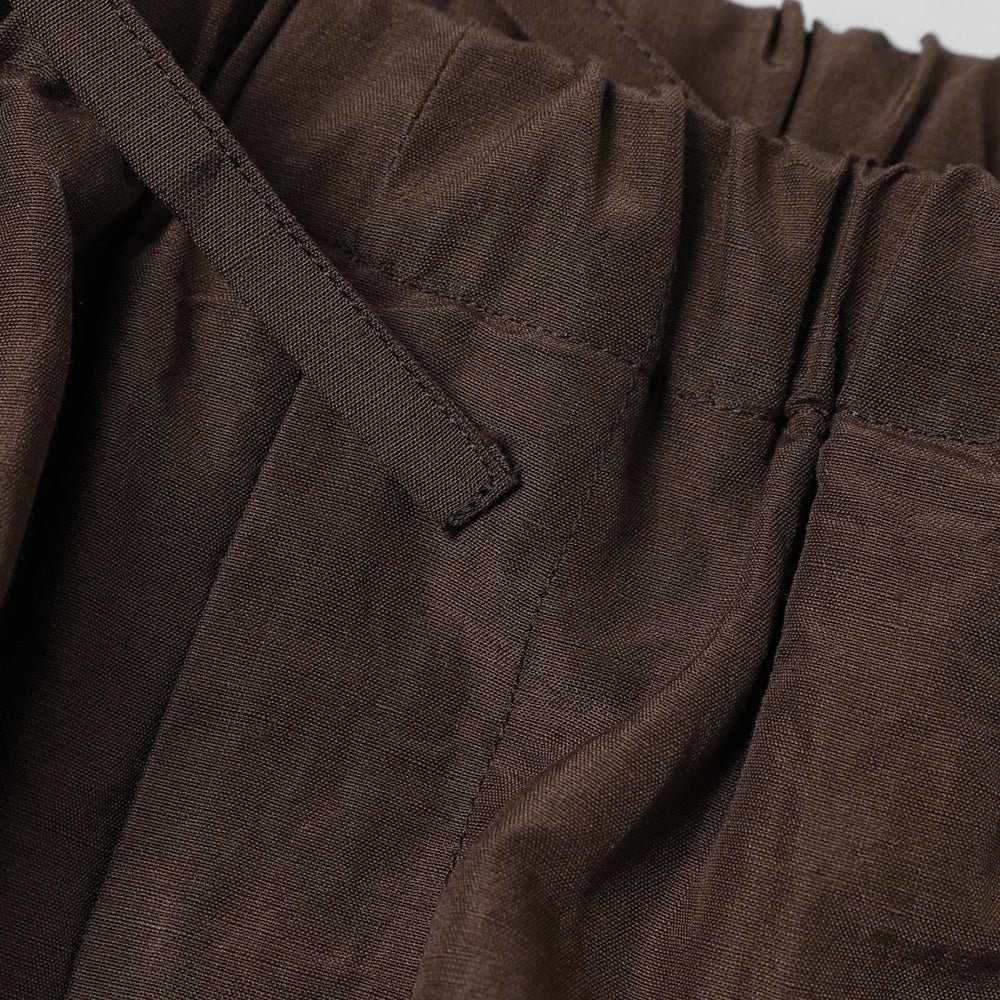 Silk Linen Easy Half Pants