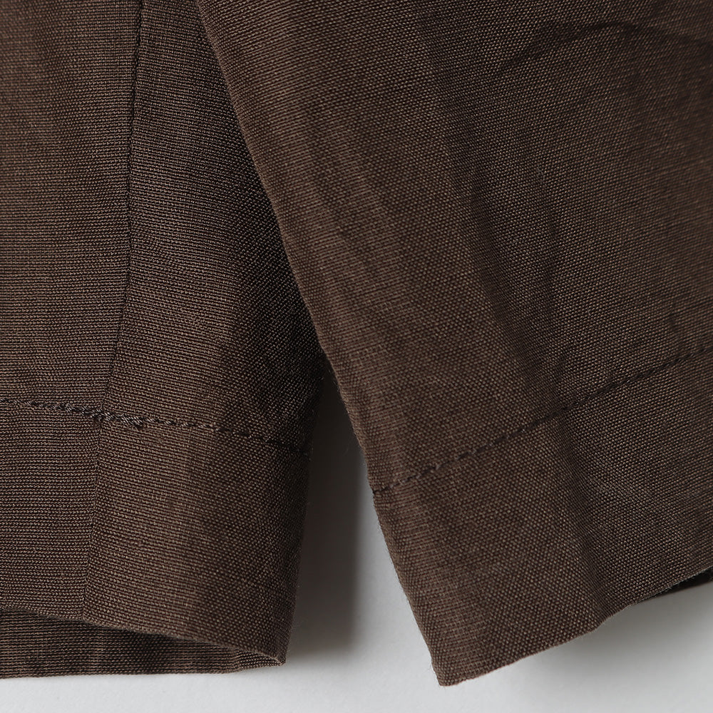 Silk Linen Easy Half Pants
