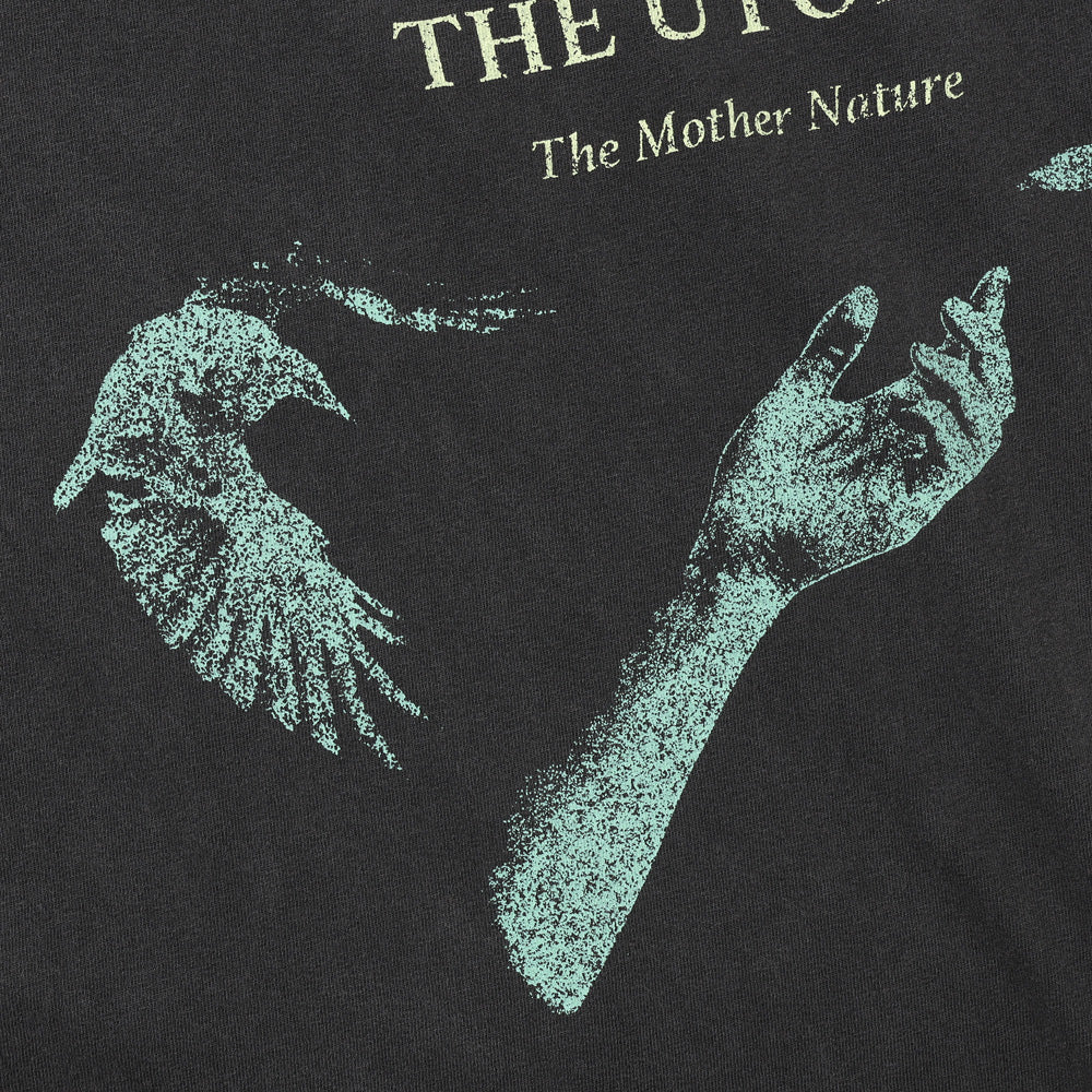OVERSIZED GARMENT DYE T-SHIRT(UTOPIA)