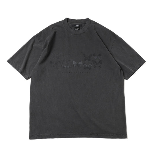 OVERSIZED GARMENT DYE T-SHIRT(BUTTERFLY)