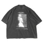 PIGMENT DROPSHOULDER T-SHIRT(CINEMA)
