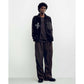 WOOL WIDE TRACK TROUSERS