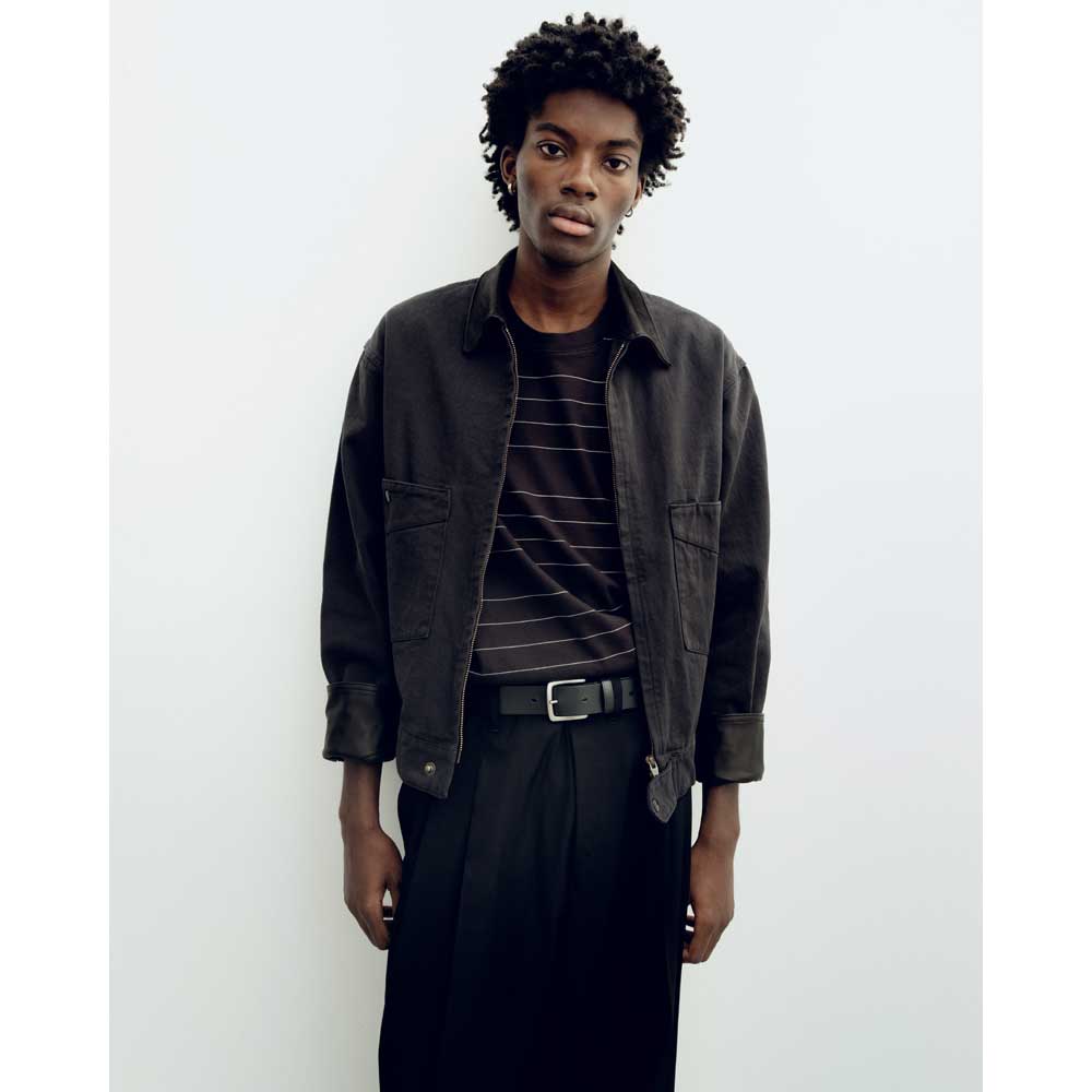 BI COLLAR WORK BLOUSON