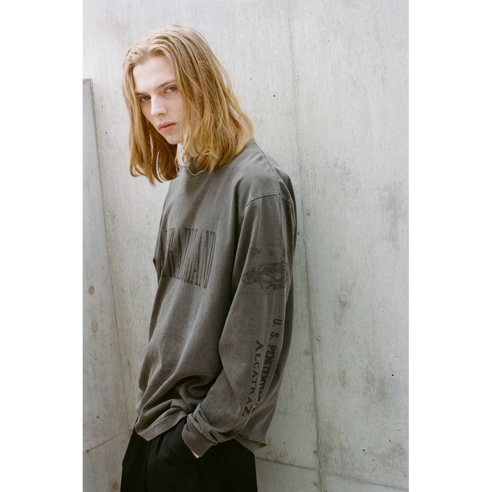 PIGMENT DROPSHOULDER LONG T-SHIRT