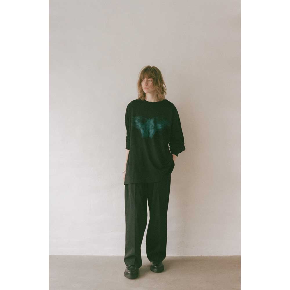 OVERSIZE LONG T-SHIRT(BUTTERFLY)