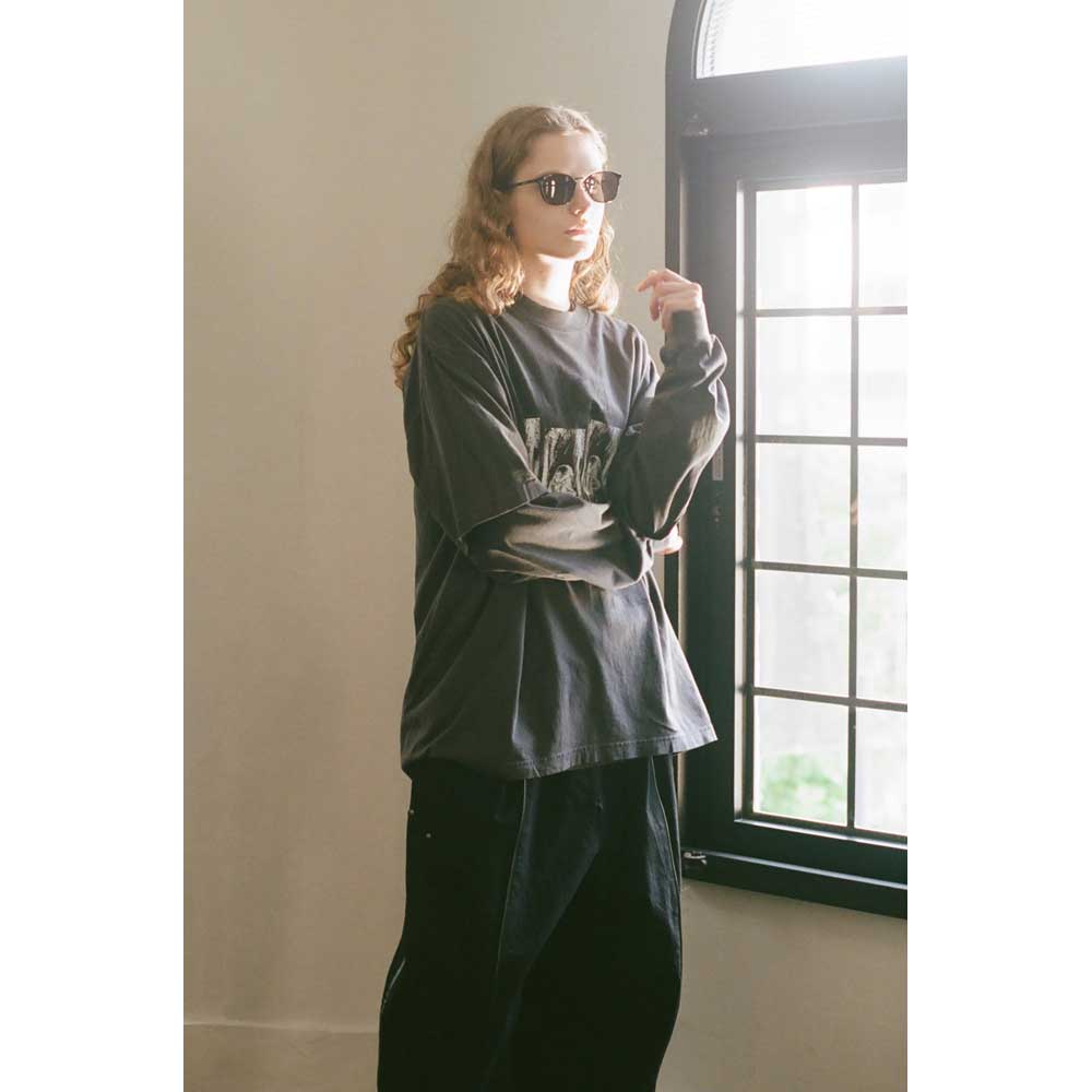OVERSIZED GARMENT DYE T-SHIRT(ALICE)