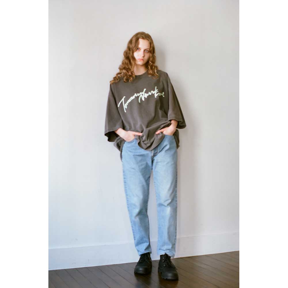 ESSAY(エッセイ)PIGMENT DROPSHOULDER T-SHIRT (ES22TS-04/B) | ESSAY