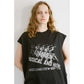 GARMENT DYE N/S T-SHIRT(MUSICAL)