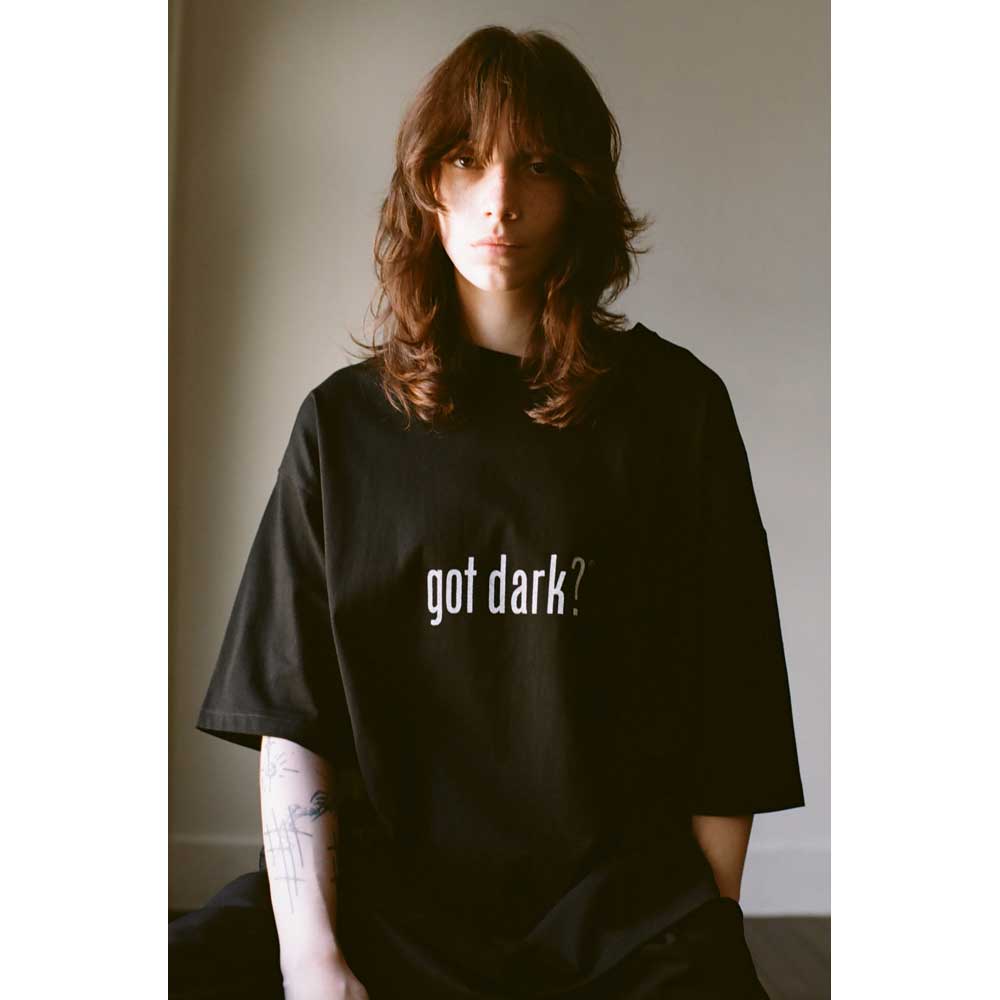 EAASY(エッセイ)OVERSIZED DROP SHOULDER T-SHIRT (ES22TS-03/B