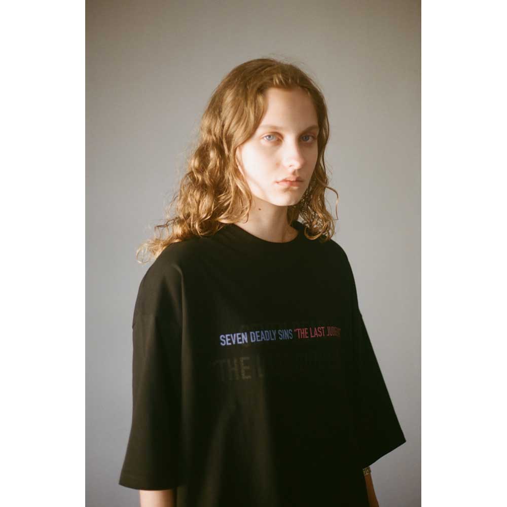 EAASY OVERSIZED DROP SHOULDER T-SHIRT (ES22TS-03/C) | ESSAY / Cut