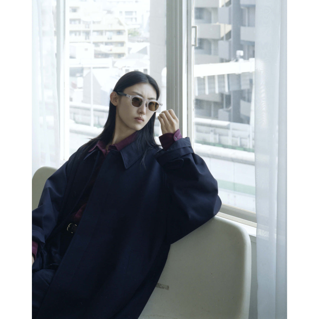deres 16th シルクデニム ネイビー サイズ0 Lily/silk denim pants – deres.online