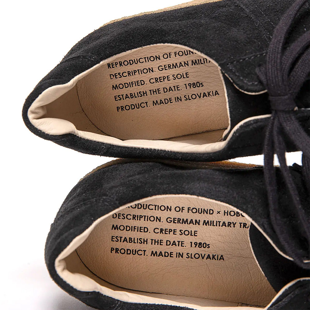 GERMAN TRAINER COW SUEDE by REPRODUCTION OF FOUND