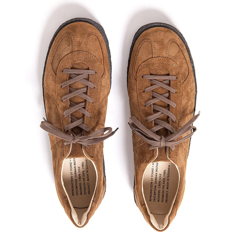 GERMAN TRAINER COW SUEDE by REPRODUCTION OF FOUND