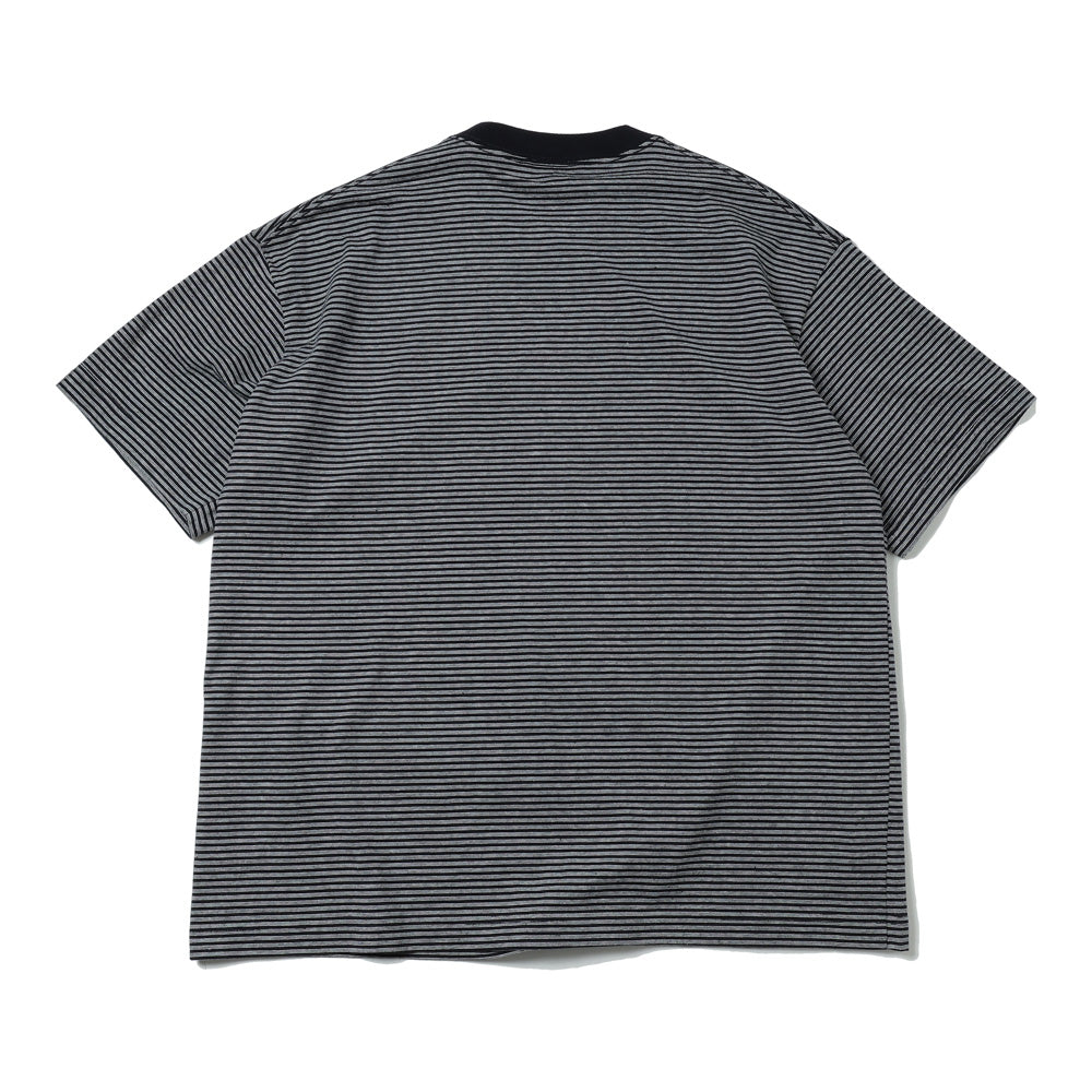 Multi Striped Crewneck S/S Tee