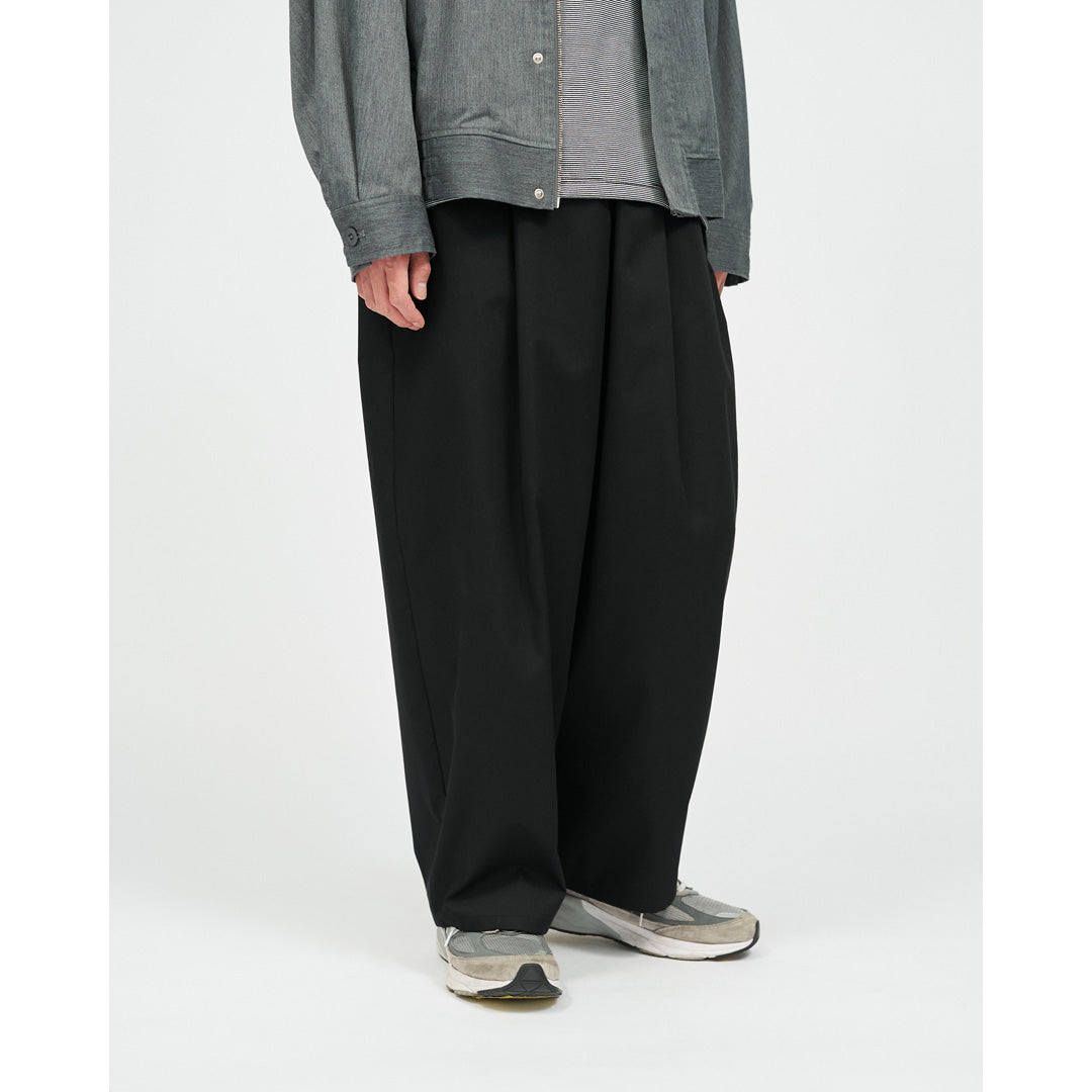 FreshService CORPORATE EASY PANTS 黒 FreshService) CORPORATE WIDE EASY PANTS (FSC263-40169B