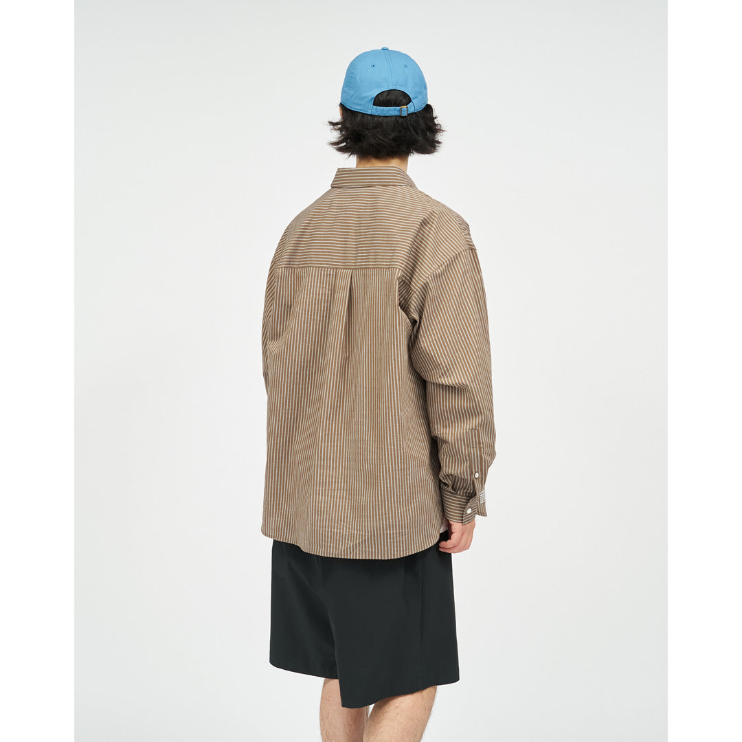 HRAFTeX® L/S STRIPE SHIRT