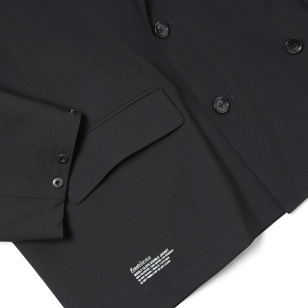WOOLY CLOTH DOUBLE JACKET