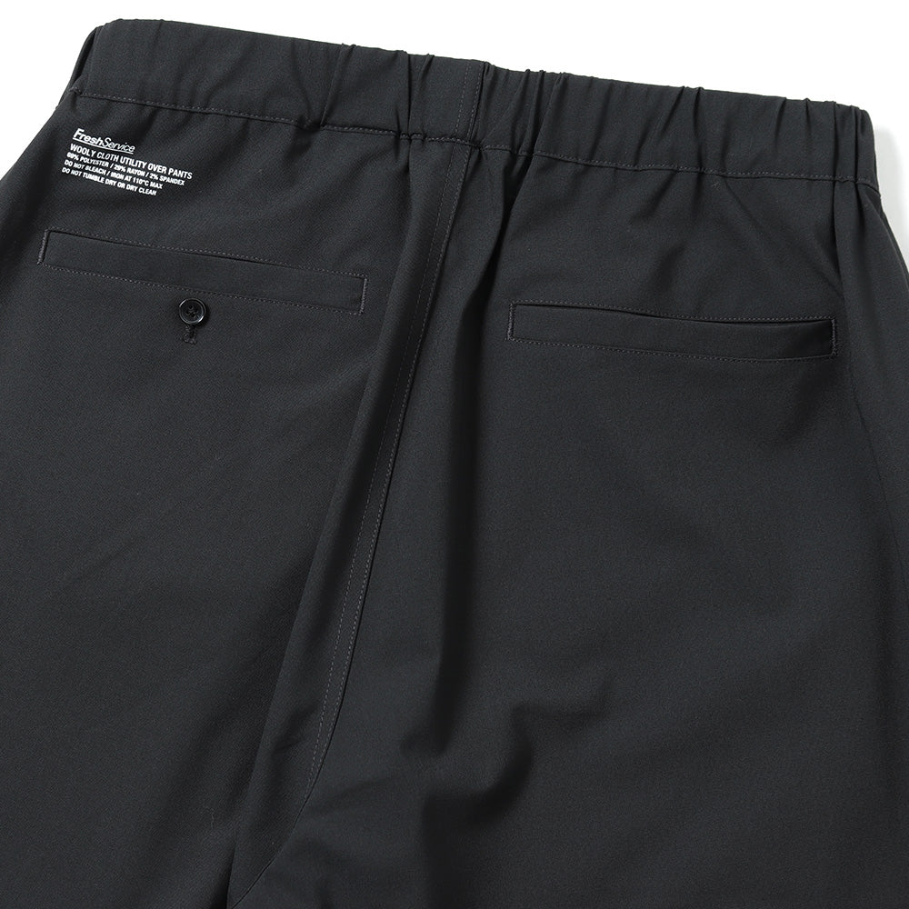 WOOLY CLOTH UTILITY OVER PANTS