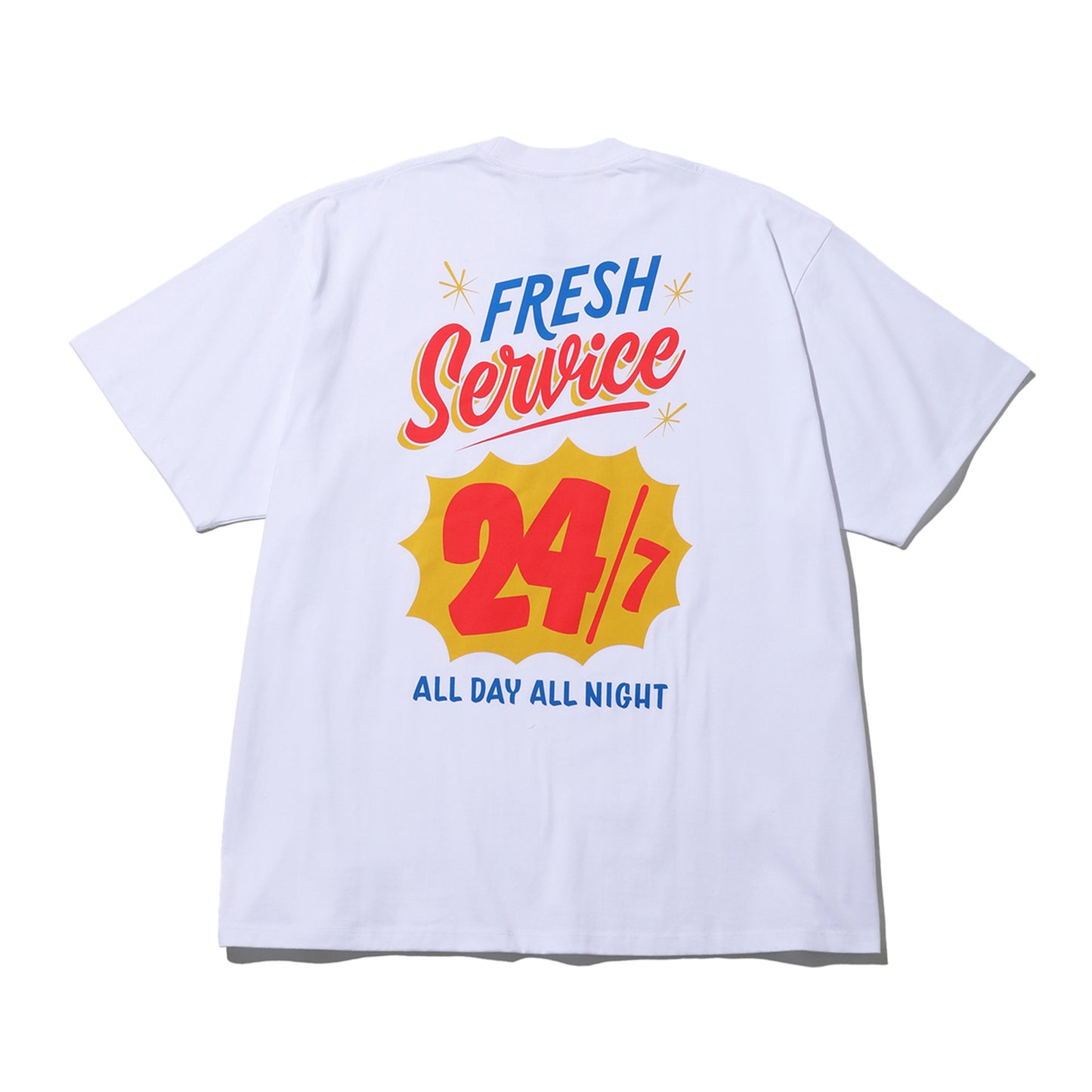 CORPORATE PRINTED S/S TEE ”ALL DAY ALL NIGHT ”