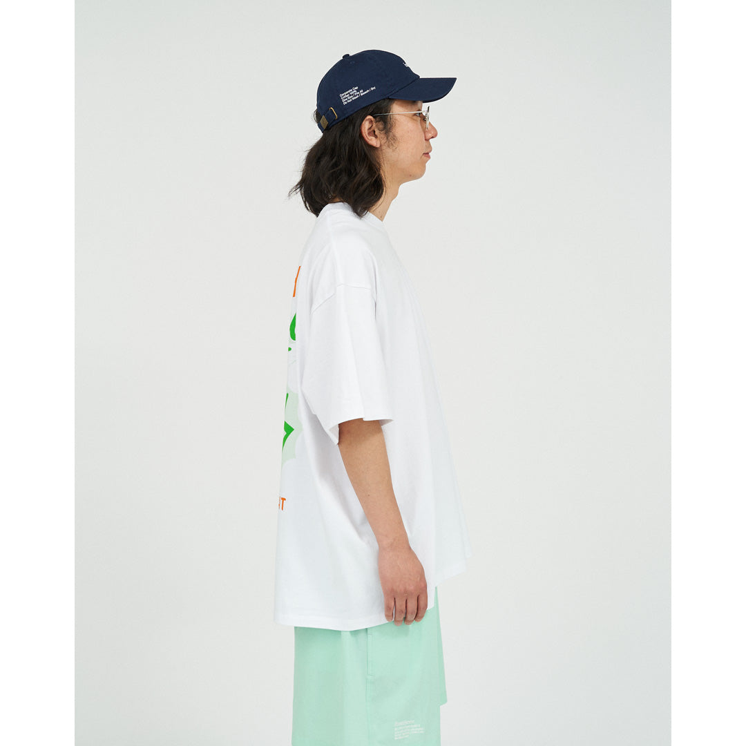 CORPORATE PRINTED S/S TEE ”ALL DAY ALL NIGHT ”